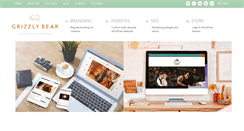Desktop Screenshot of grizzlybeardesign.co.uk